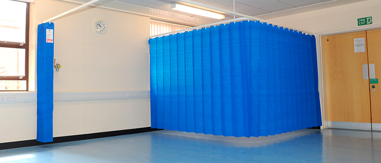 disposable curtains nhs